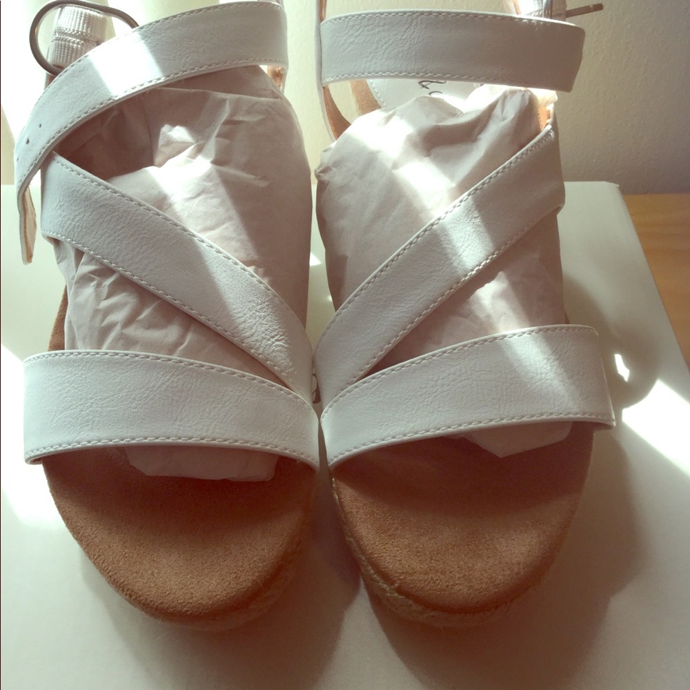 White Sandals